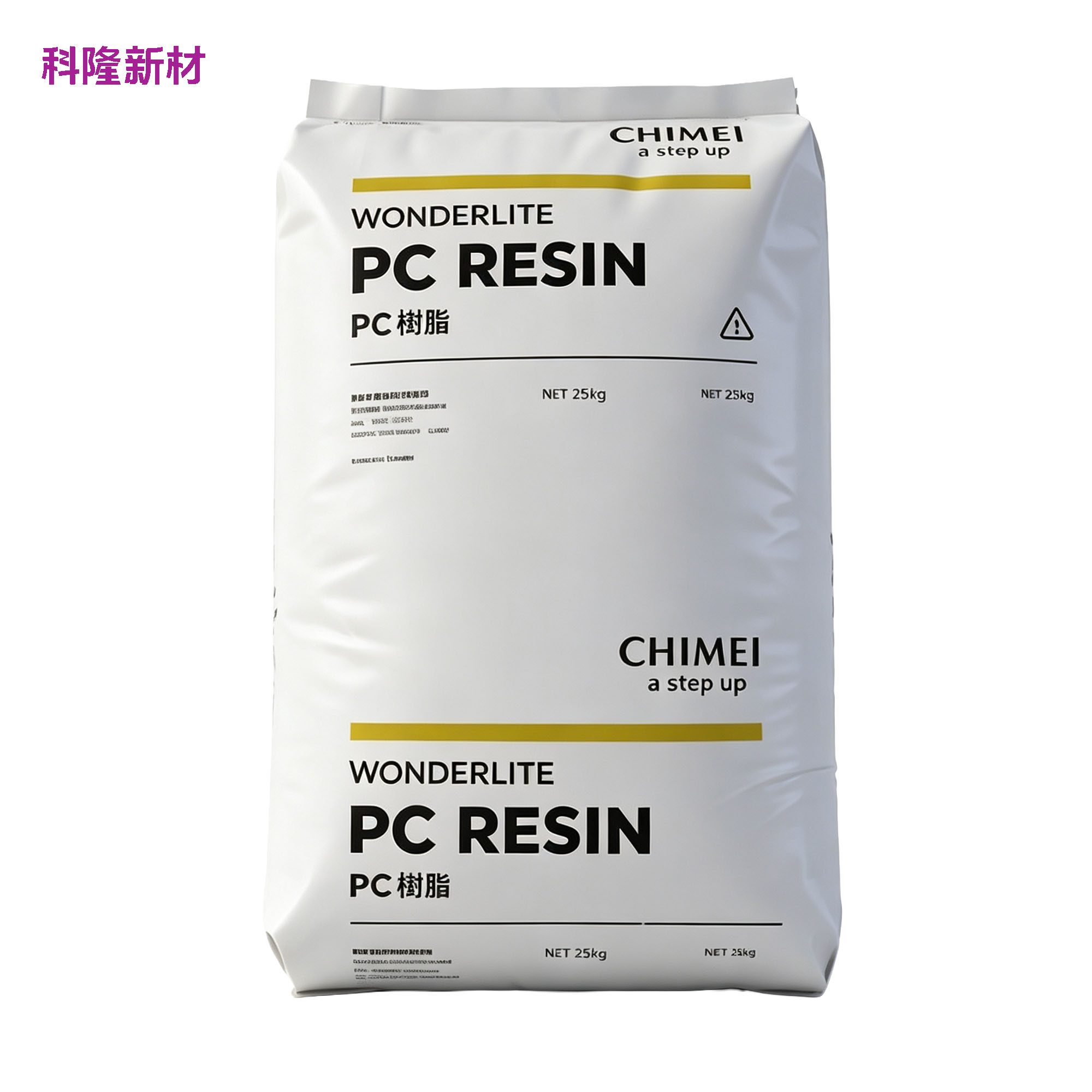 CHIMEI 奇美 WONDERLITEPC 树脂袋 白底阴影版
